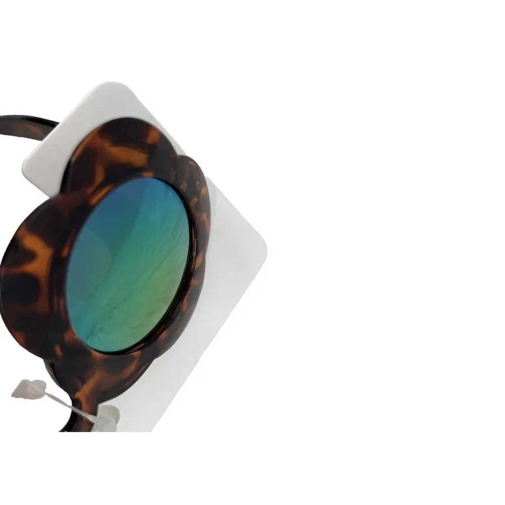 GB Girls Flower Shaped Turtle Shell Sunglasses 100% UV Protection Pool Beach
